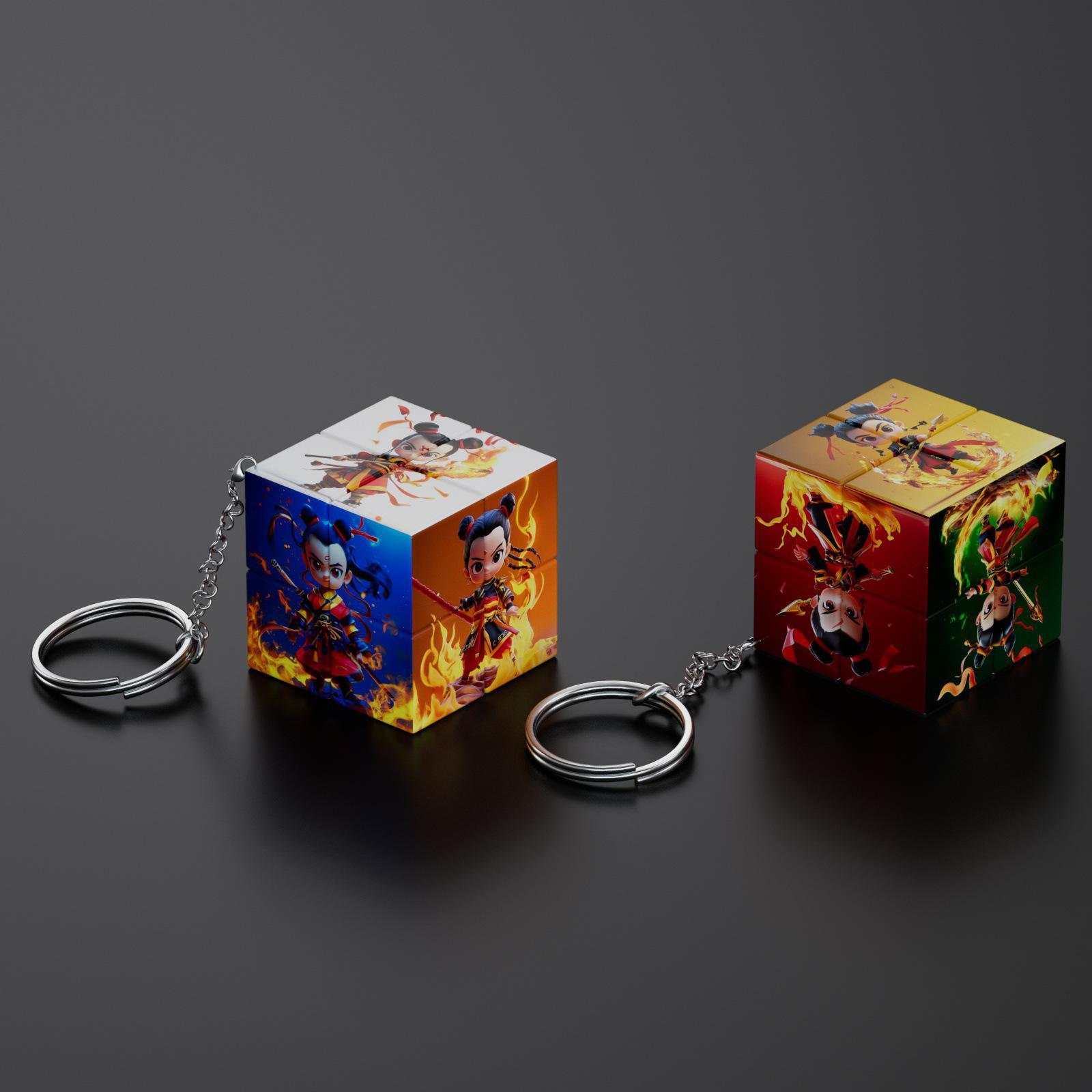 Нэчжа 2 Серия Демонический ребенок Магический куб Мультяшная игрушка для детей
Нэчжа 2 Серия Демонический ребенок Магический куб Мультяшная игрушка для детей