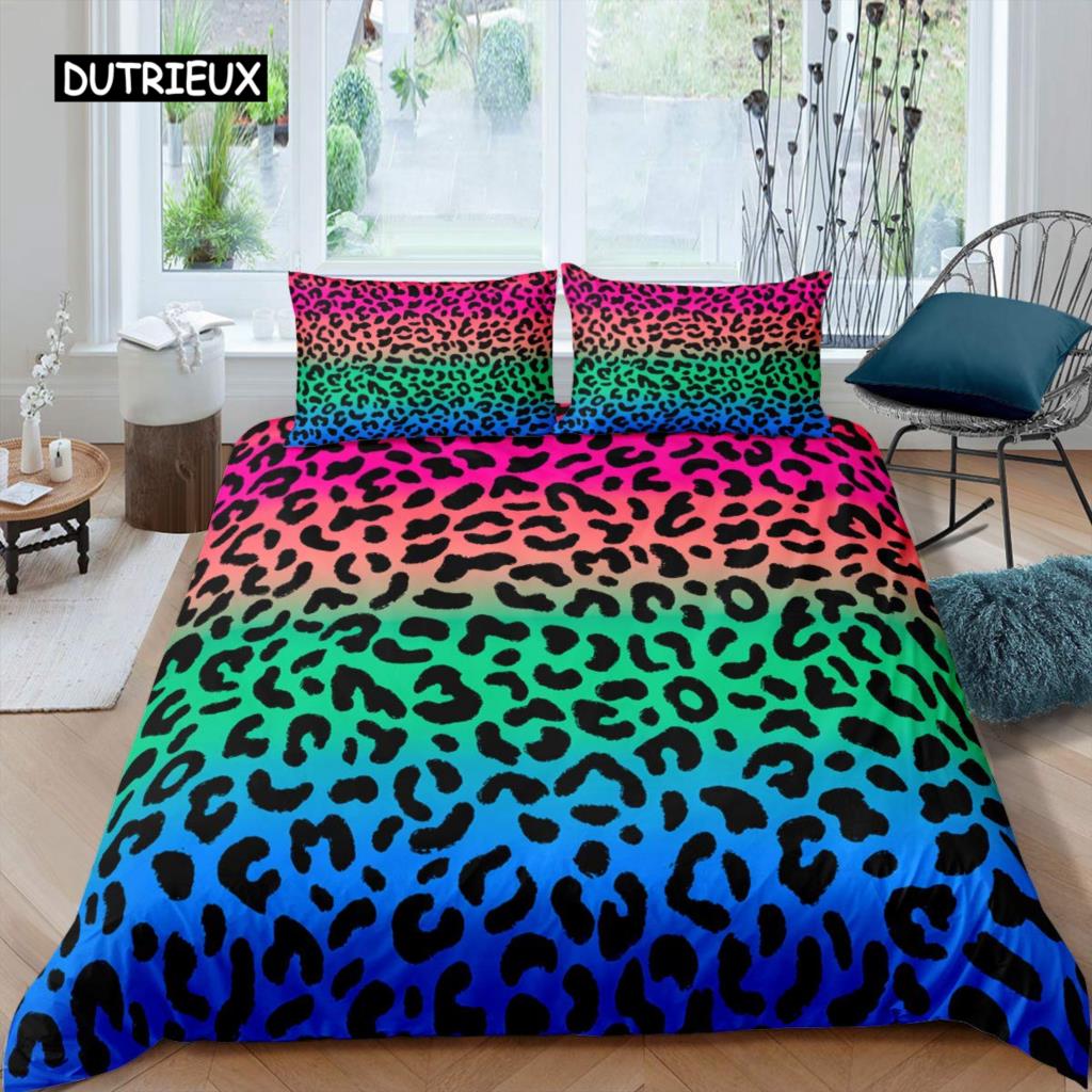Leopard Print Duvet Cover Microfiber Red Rose Blossom Floral Bedding Set Brown Cheetah Safari Wildlife Animal King Bedding Set EU King(240x220cm)
Leopard Print Duvet Cover Microfiber Red Rose Blossom Floral Bedding Set Brown Cheetah Safari Wildlife Animal King Bedding Set EU King(240x220cm)