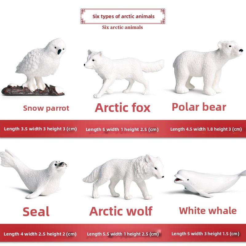 Polar Bear Wildlife Animal Mini Figures Model Set For Educational And Gift Use
Polar Bear Wildlife Animal Mini Figures Model Set For Educational And Gift Use