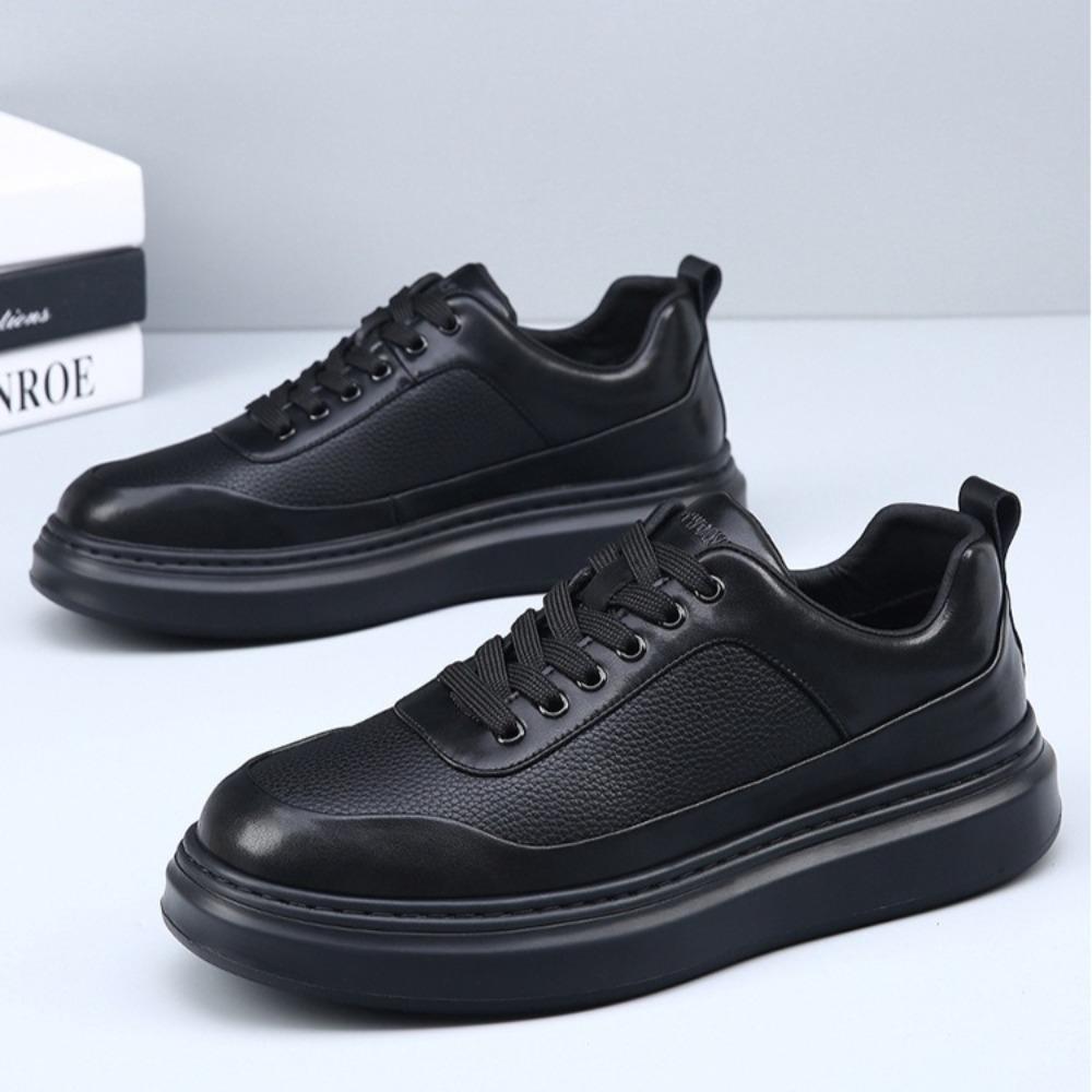 Casual Men s Shoes Leather Breathable Fashionable Comfortable Trendy Athleisure Board Shoes for Men Casual Shoes Male Sneakers 44 чорний
Casual Men s Shoes Leather Breathable Fashionable Comfortable Trendy Athleisure Board Shoes for Men Casual Shoes Male Sneakers 44 чорний