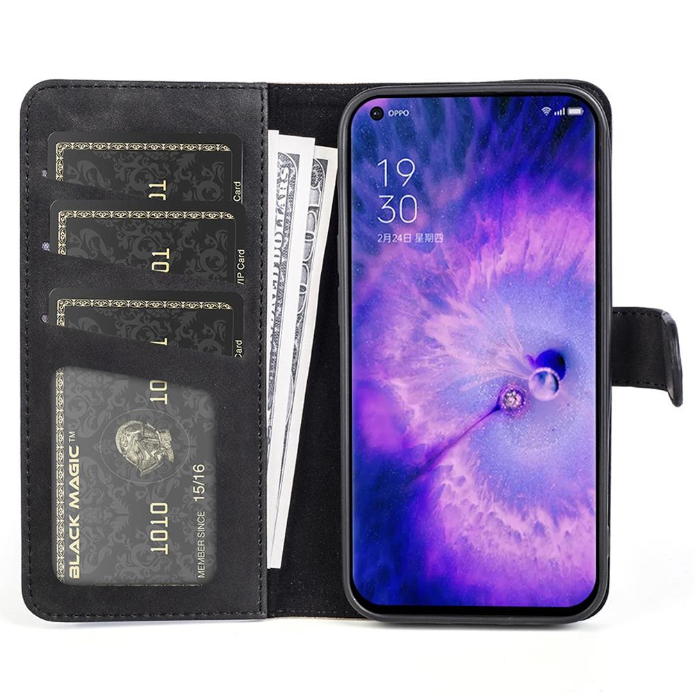 For Oppo Find X5 Folio Flip Magnetic Closure Anti-drop Case Splicing Design Stand Wallet Function Leather Phone Cover Black
For Oppo Find X5 Folio Flip Magnetic Closure Anti-drop Case Splicing Design Stand Wallet Function Leather Phone Cover Black