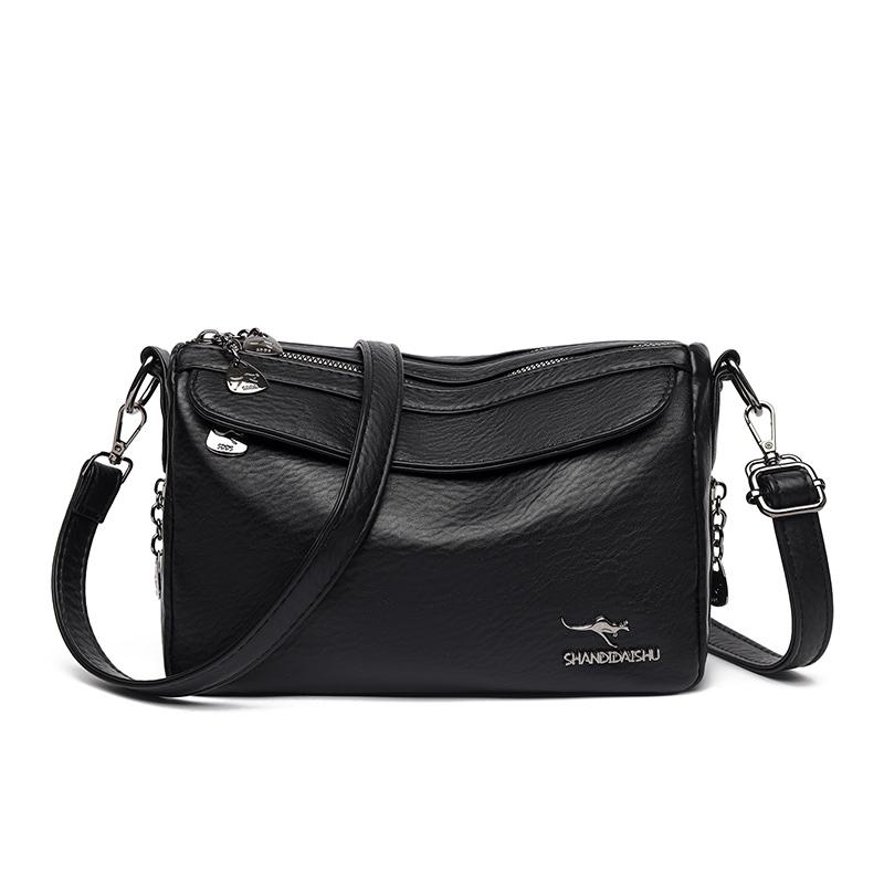 New Ladies Fashi Commuter Retro Large Capacity Shoulder Bag Fashi wallet Handbag Girls Simple Crossbody PU Material Tote Bag чёрный
New Ladies Fashi Commuter Retro Large Capacity Shoulder Bag Fashi wallet Handbag Girls Simple Crossbody PU Material Tote Bag чёрный