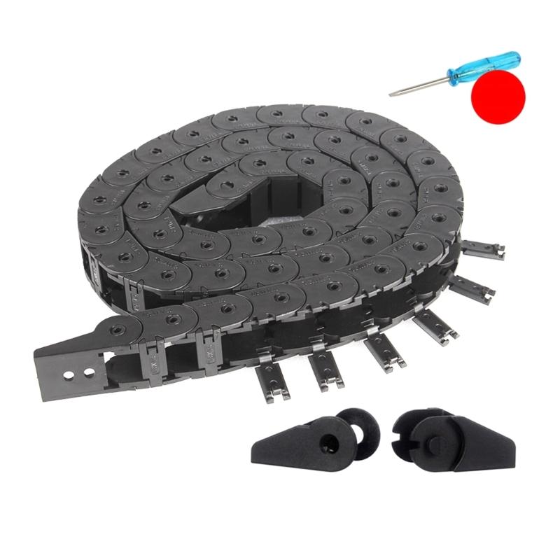 Reinforced Nylon Drag Chain Wire Drag Enhances Cable Protections Wear Resistance For 3D Printers
Reinforced Nylon Drag Chain Wire Drag Enhances Cable Protections Wear Resistance For 3D Printers