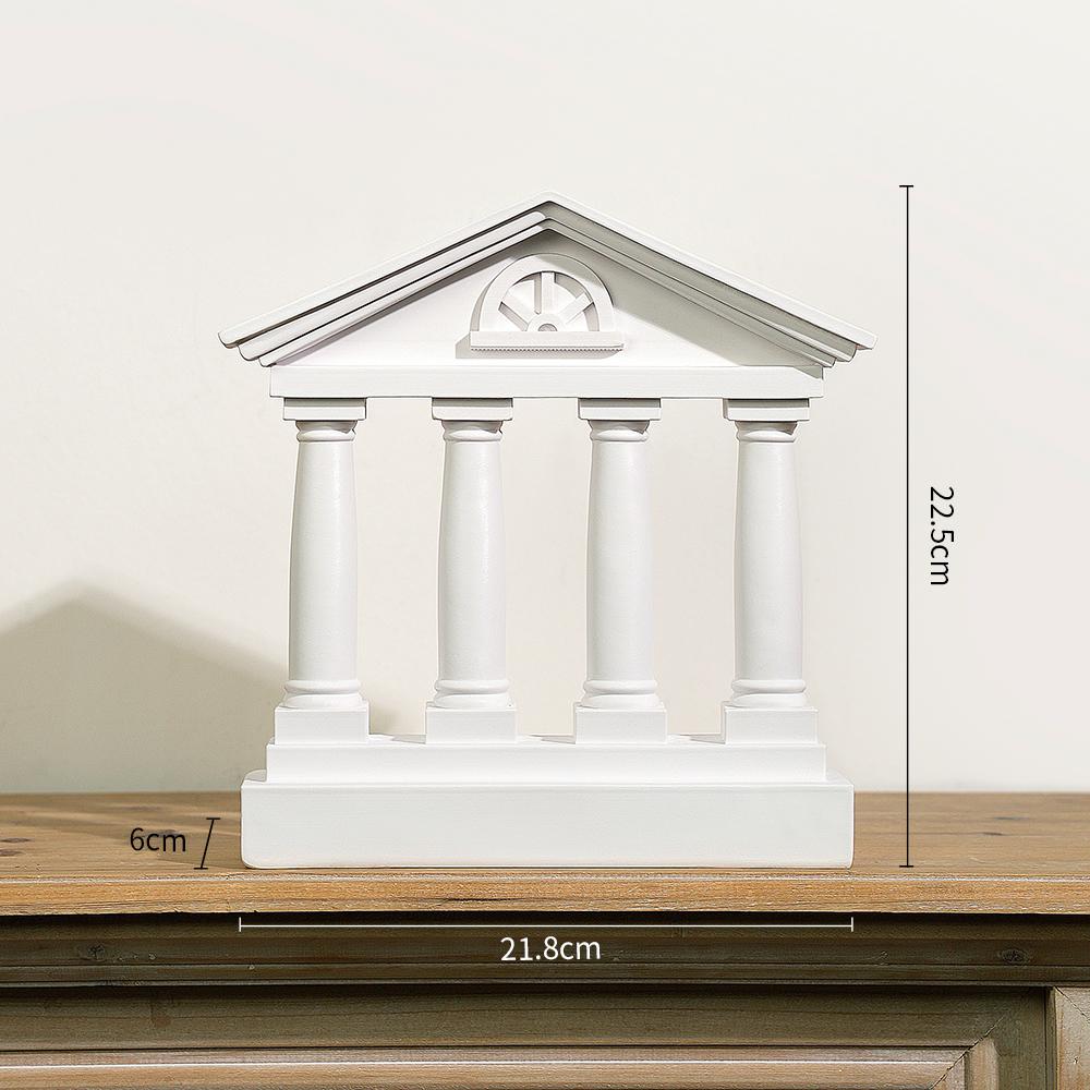 Greek Ancient City Temple Architectural Model Decorative Ornaments Home Living Room Bogu Rack Office Resin Sculpture Furnishings
Greek Ancient City Temple Architectural Model Decorative Ornaments Home Living Room Bogu Rack Office Resin Sculpture Furnishings