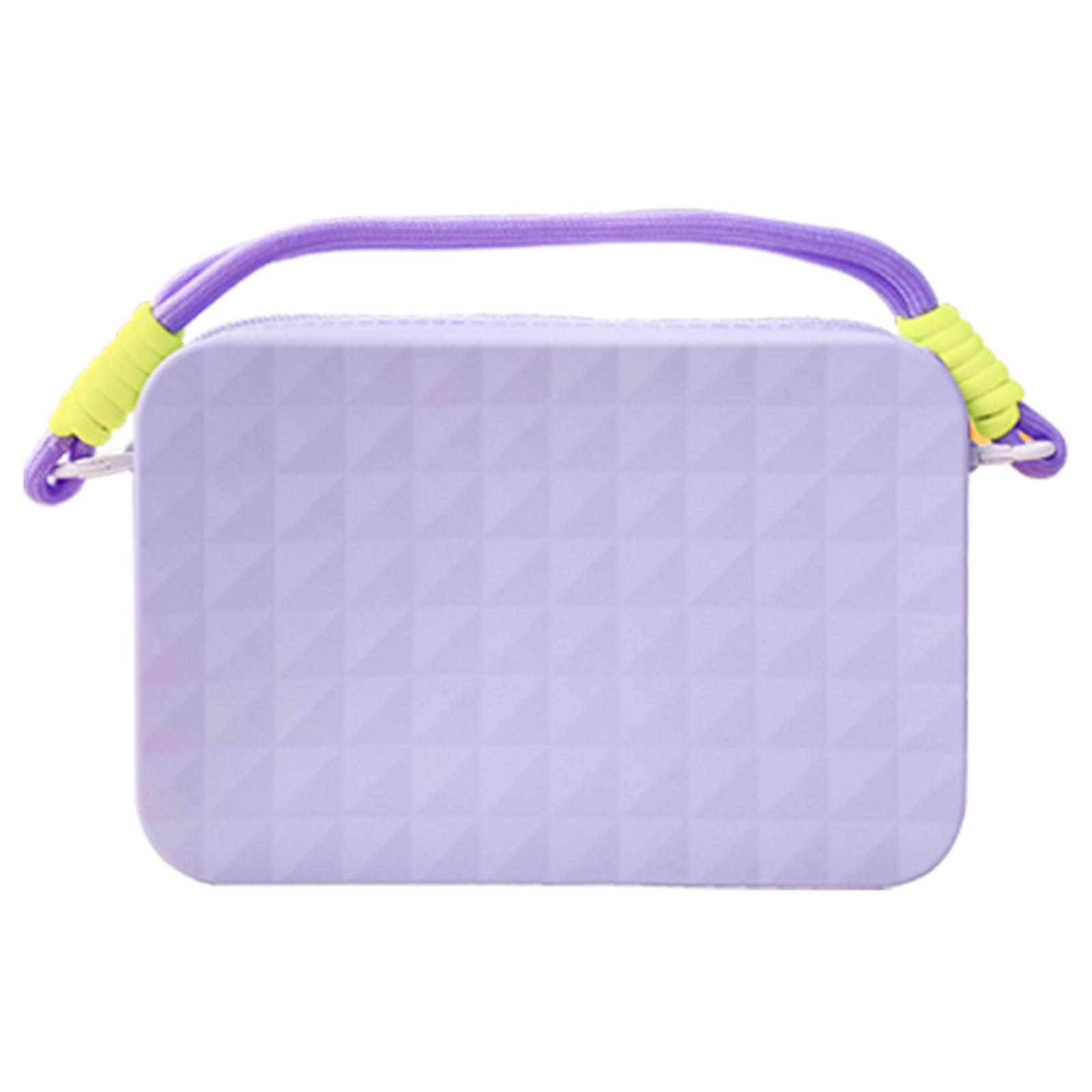 Многоцелевая силиконовая сумка для хранения с застежкой-молнией и ремешком для пляжного чехла Essential Soft Insert Case для телефонов и мелких предметов фиолетовый
Многоцелевая силиконовая сумка для хранения с застежкой-молнией и ремешком для пляжного чехла Essential Soft Insert Case для телефонов и мелких предметов фиолетовый