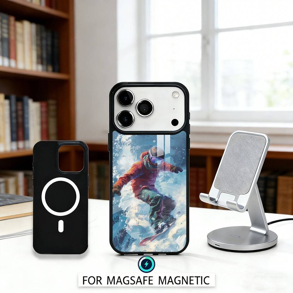 S-Snow Snowboard Ski Phone Case For iPhone 17,16,15,14,13,12,Pro,Max For Magsafe Magnetic Wireless Charging iPhone12
S-Snow Snowboard Ski Phone Case For iPhone 17,16,15,14,13,12,Pro,Max For Magsafe Magnetic Wireless Charging iPhone12