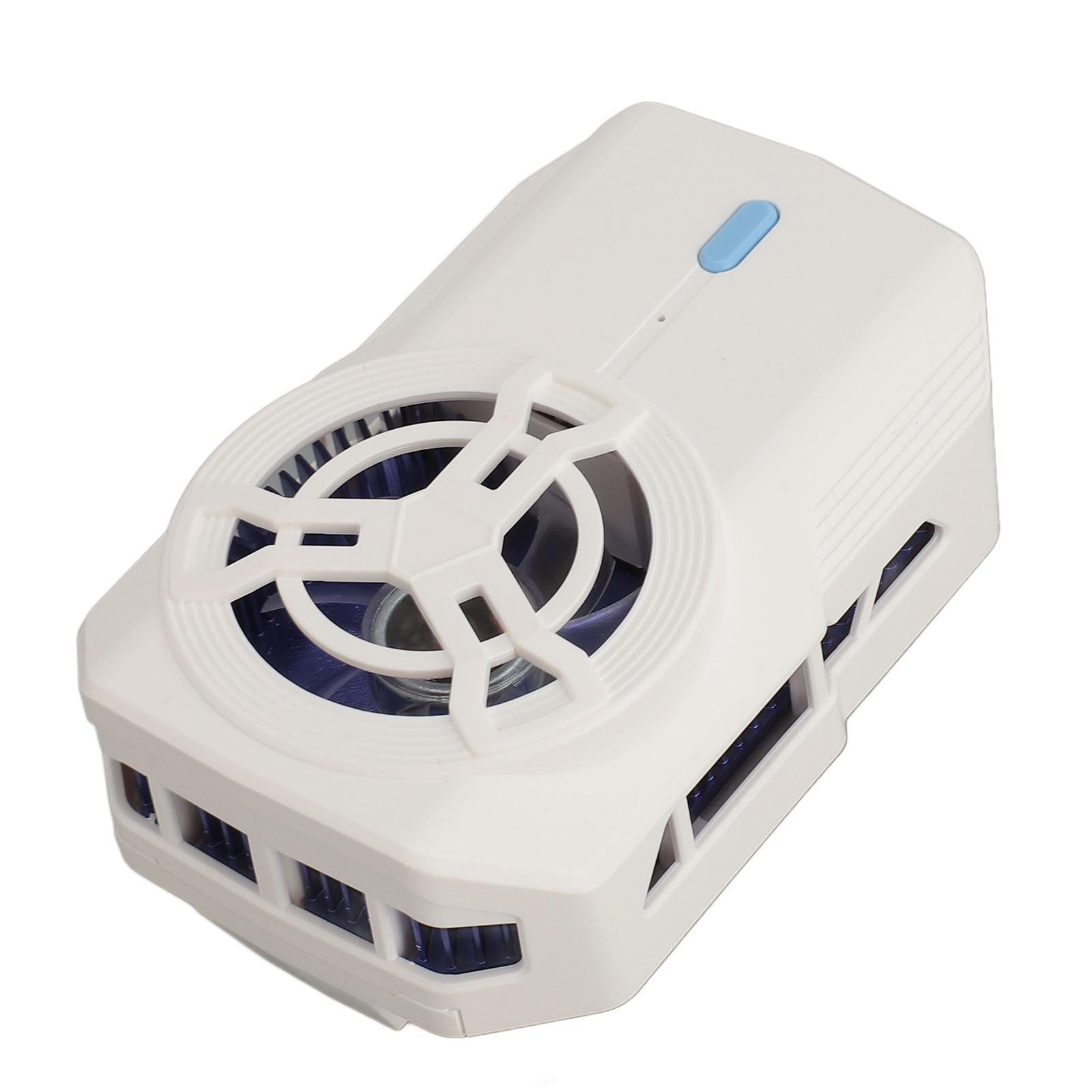 Semiconductor Phone Cooler Ice Porcelain 3 Gears Cordless Quiet Cell Phone Radiator Cooling Fan with Damping перлина білого кольору
Semiconductor Phone Cooler Ice Porcelain 3 Gears Cordless Quiet Cell Phone Radiator Cooling Fan with Damping перлина білого кольору