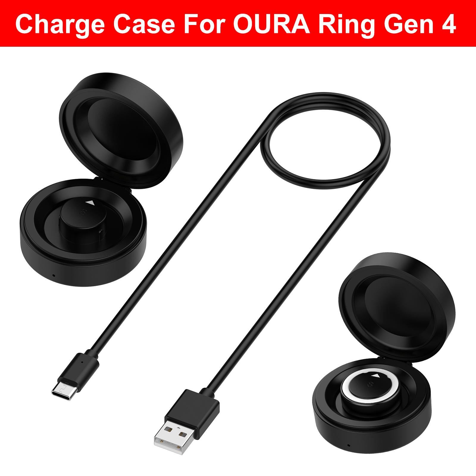 Сумісний з Oura Ring Gen 4 Gen 3 Зарядний кейс Портативна безпечна док-станція для заряджання з кабелем USB-C для аксесуарів смарт-кільця Size 4
Сумісний з Oura Ring Gen 4 Gen 3 Зарядний кейс Портативна безпечна док-станція для заряджання з кабелем USB-C для аксесуарів смарт-кільця Size 4