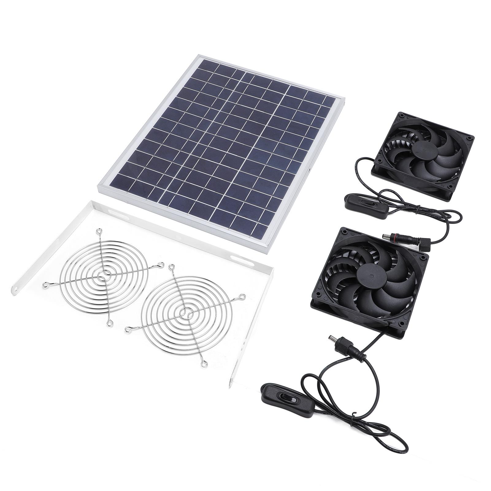 15w 18v Solar Panel Exhaust Fan Water Proof Energy Saving Solar Powered Fan Kit for Greenhouse Shed Pet House
15w 18v Solar Panel Exhaust Fan Water Proof Energy Saving Solar Powered Fan Kit for Greenhouse Shed Pet House