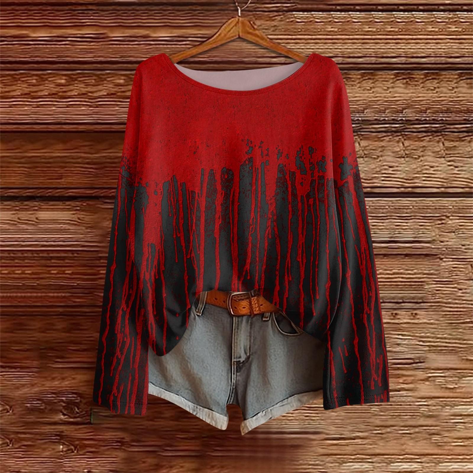 Long Sleeve Shirts For Women Print Graphic Tees Blouses Casual Plus Size Basic Tops Pullover S
Long Sleeve Shirts For Women Print Graphic Tees Blouses Casual Plus Size Basic Tops Pullover S