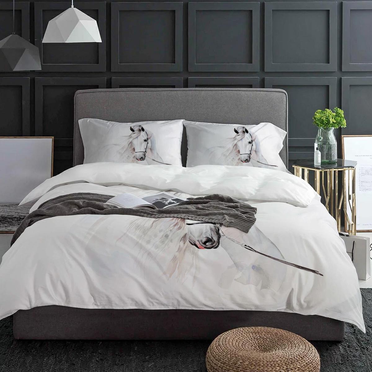 Животное Лошадь Акварельная Живопись Постельный Комплект 3 предмета Пододеяльник Наволочка Детский Взрослый Покрывало Двуспальный Комплект Домашний Текстиль EU single(135x200cm)
Животное Лошадь Акварельная Живопись Постельный Комплект 3 предмета Пододеяльник Наволочка Детский Взрослый Покрывало Двуспальный Комплект Домашний Текстиль EU single(135x200cm)