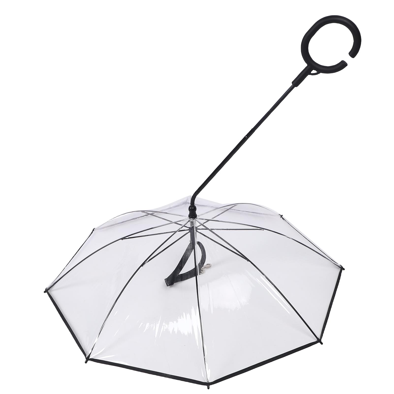 Pet Umbrella with Leash Transparent C Shape Comfortable Handle 27.56in Dia Dog Rain Umbrella for Outdoor Walking
Pet Umbrella with Leash Transparent C Shape Comfortable Handle 27.56in Dia Dog Rain Umbrella for Outdoor Walking