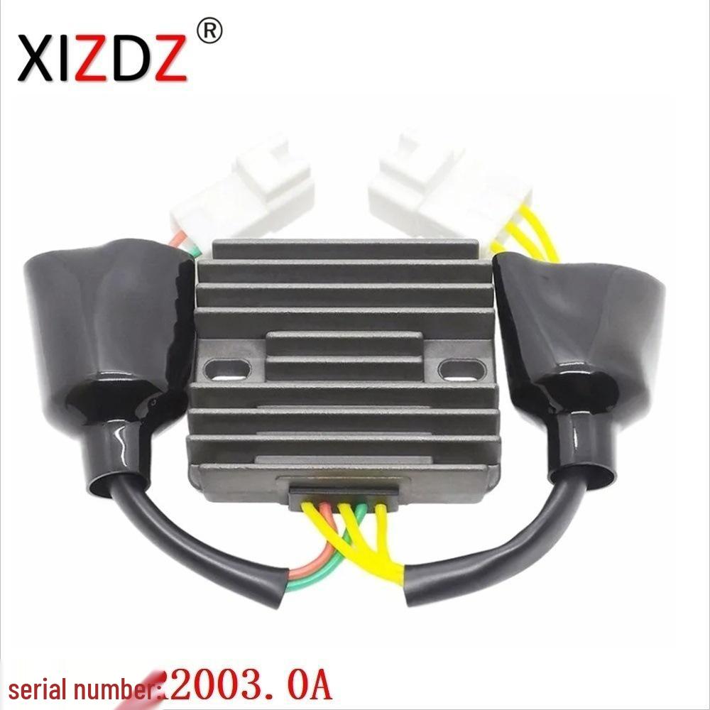 Motorcycle Voltage Regulator for 32800-21H00, SH811AA, 31600-MEL-013, SH678FB (2003.0A Compatible)
Motorcycle Voltage Regulator for 32800-21H00, SH811AA, 31600-MEL-013, SH678FB (2003.0A Compatible)