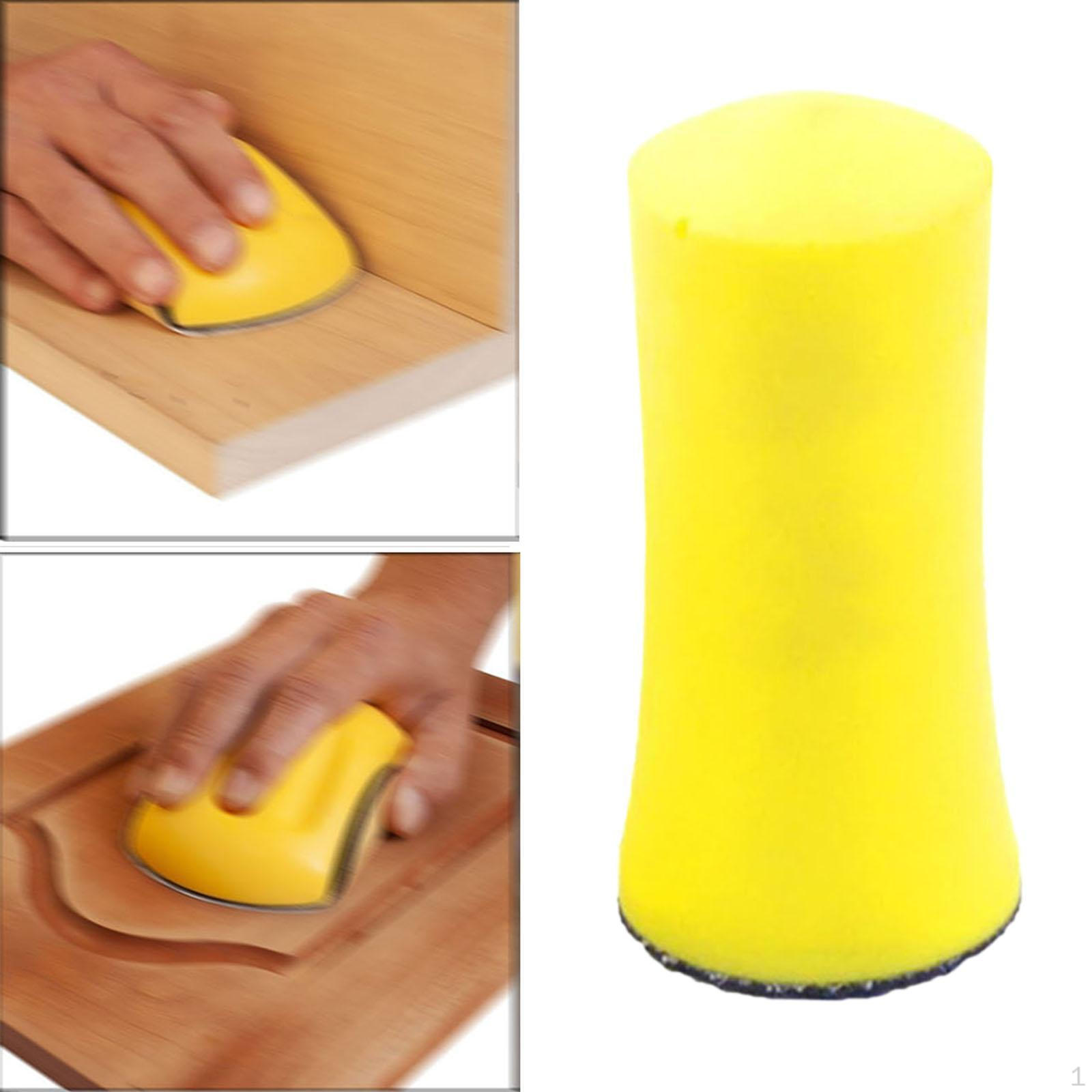 Ручной шлифовальный блок, шлифовальная машина с эргономичной ручкой, полировальная подушка для реставрации мебели