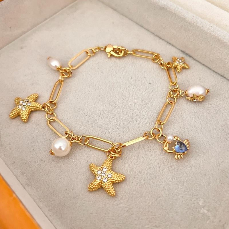 Fashion Light Luxury Marine Starfish Shape Necklace Inlaid With Rhinestones Natural Freshwater Bamboo Chain Necklace
Fashion Light Luxury Marine Starfish Shape Necklace Inlaid With Rhinestones Natural Freshwater Bamboo Chain Necklace