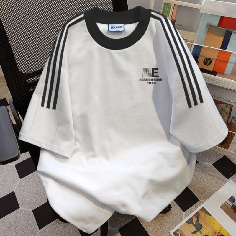 Жіночий літній модний новий бавовняний топ з короткими рукавами та принтом у три смужки великих розмірів 2XL білий
Жіночий літній модний новий бавовняний топ з короткими рукавами та принтом у три смужки великих розмірів 2XL білий