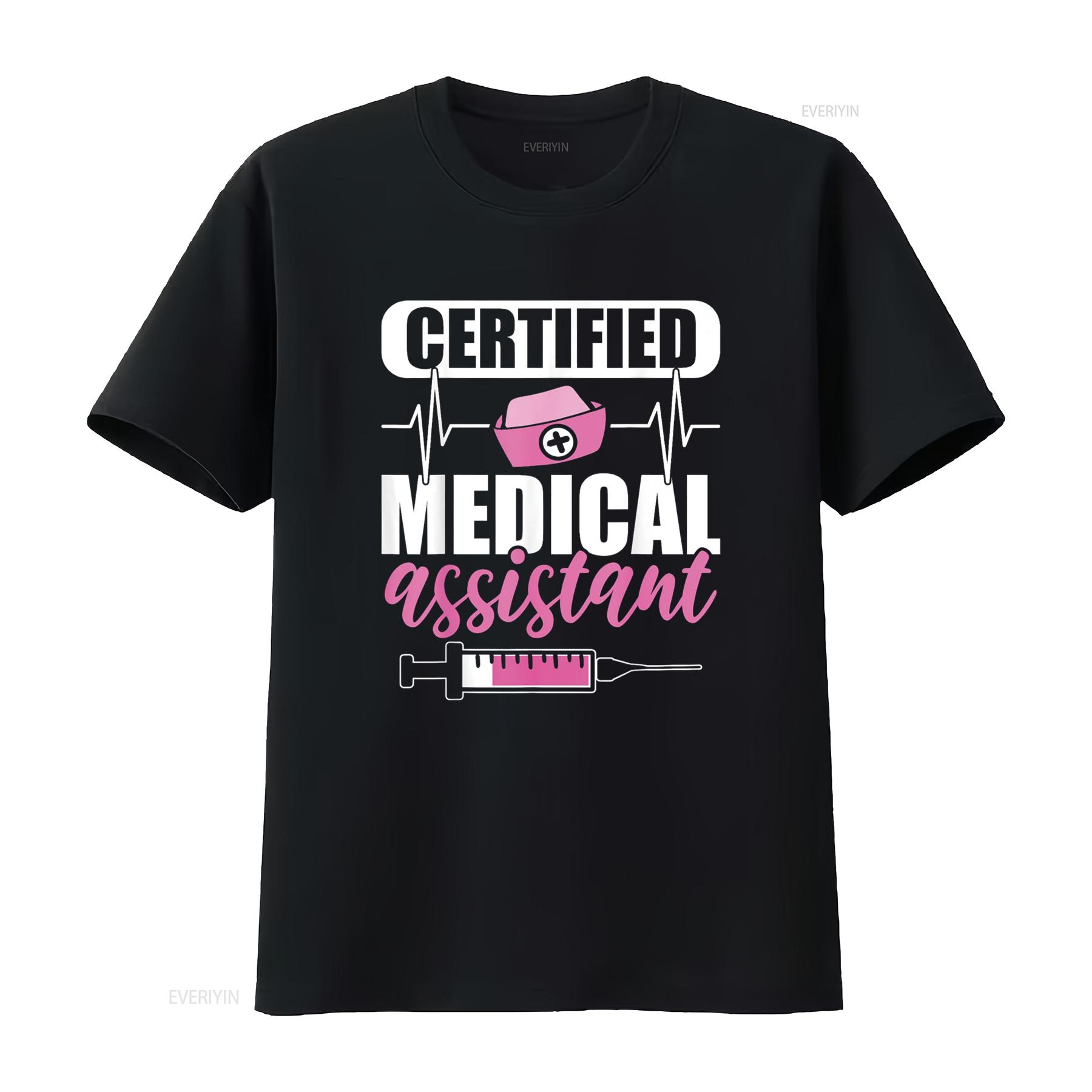 Medical Assistant T Shirt vintage Washed fashion Casual streetwear Breathable Unisex Top For Everyday Wear Stretched 4XL
Medical Assistant T Shirt vintage Washed fashion Casual streetwear Breathable Unisex Top For Everyday Wear Stretched 4XL