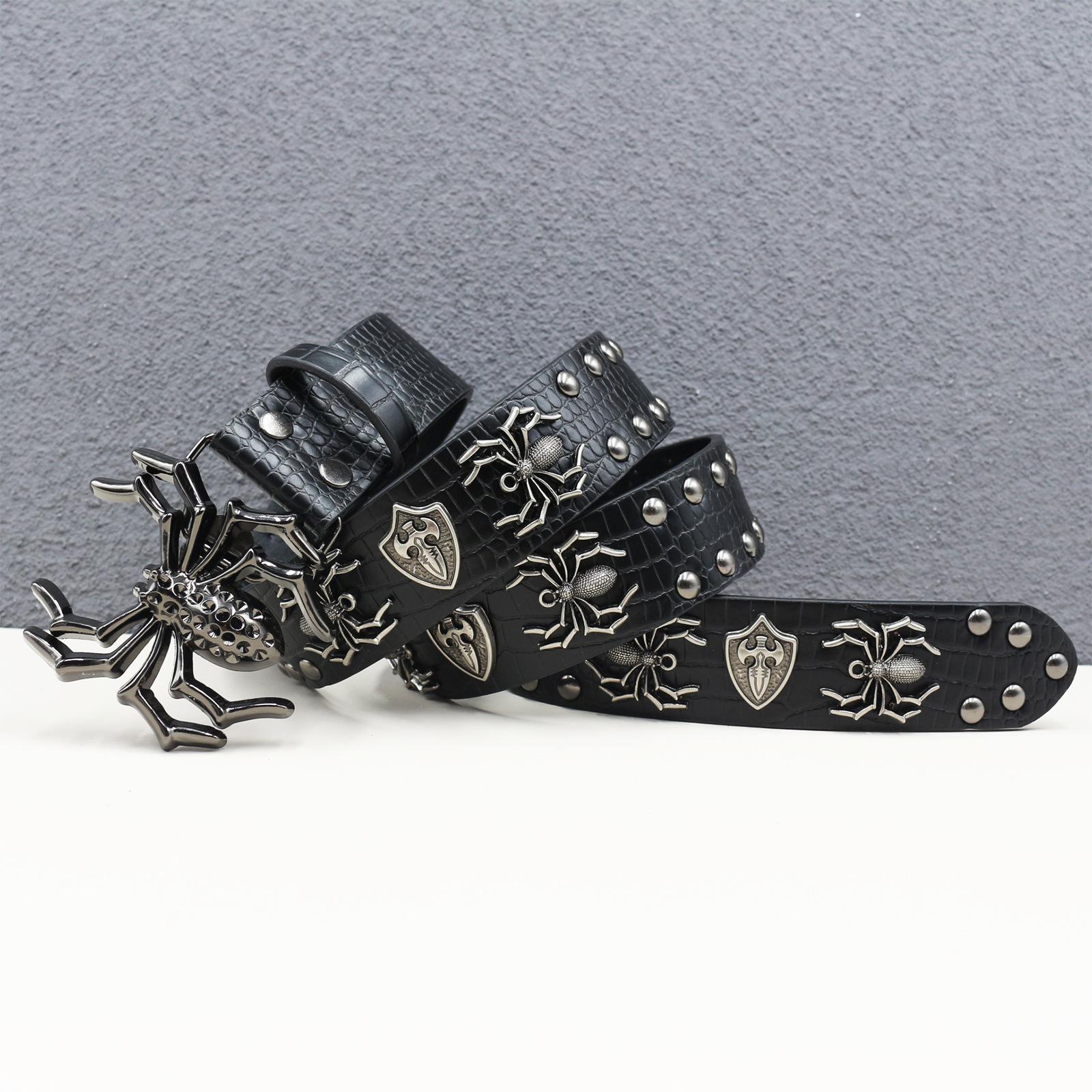 Клепаная фурнитура Ремень Крокодил Паук Щит Аксессуары Панк Ремень Готический Ремень Тяжелой Промышленности 125cm
Клепаная фурнитура Ремень Крокодил Паук Щит Аксессуары Панк Ремень Готический Ремень Тяжелой Промышленности 125cm