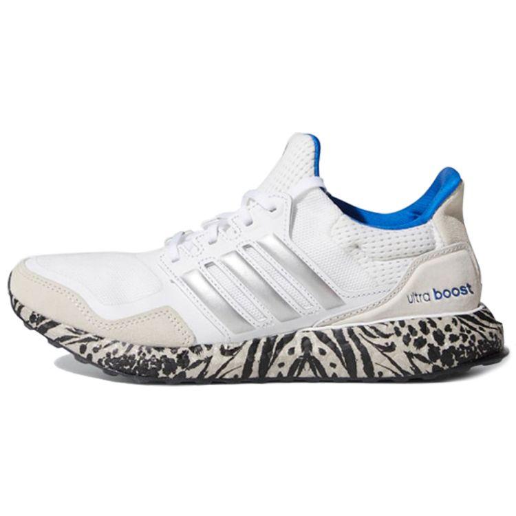 adidas UltraBoost DNA Женские кроссовки с анималистическим принтом кремово-белые серебристо-металлические FW4909
adidas UltraBoost DNA Женские кроссовки с анималистическим принтом кремово-белые серебристо-металлические FW4909