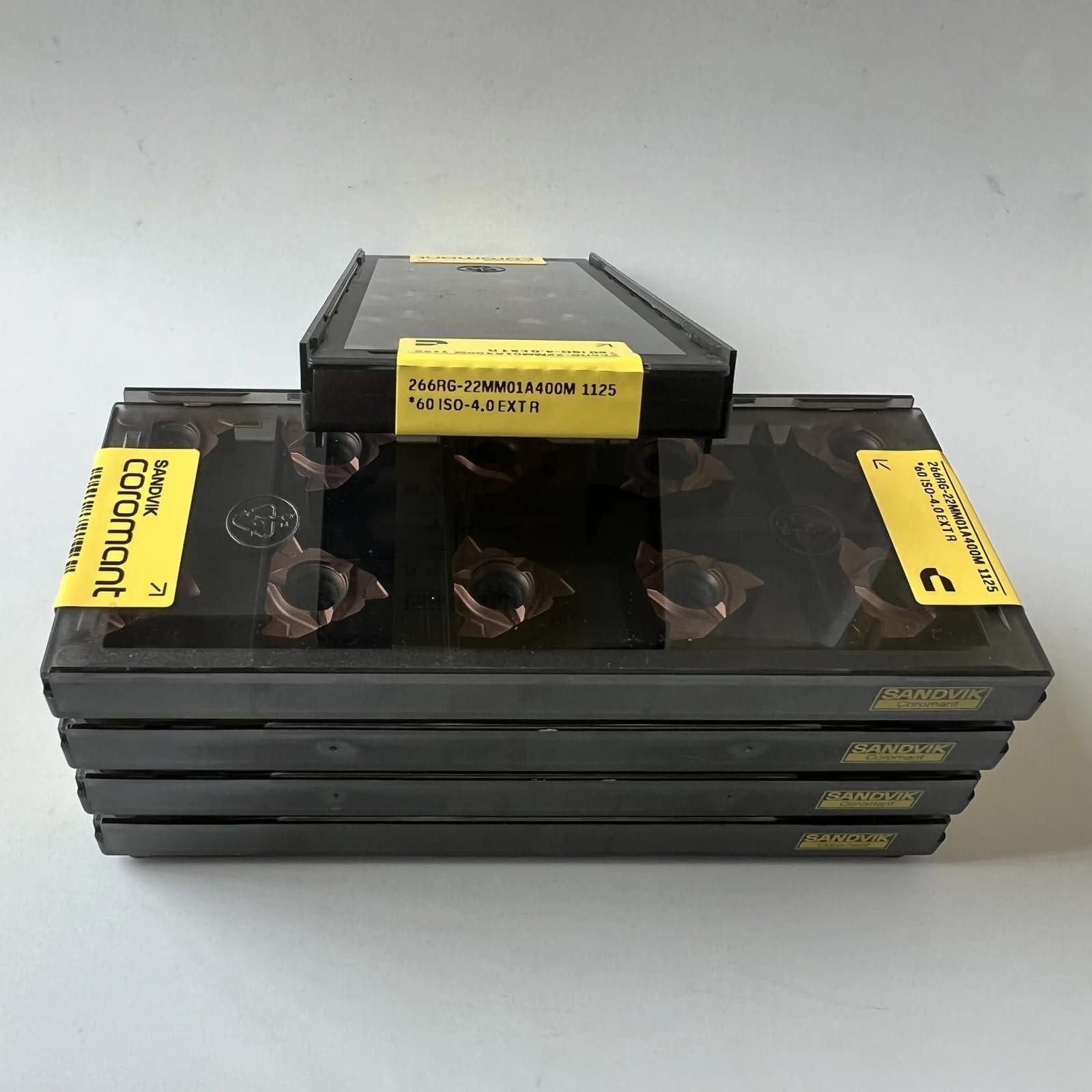 Original Sandvik / 266RG-22MM01A400M 1125 /CARBIDE CNC blade too 10 Pcs
Original Sandvik / 266RG-22MM01A400M 1125 /CARBIDE CNC blade too 10 Pcs