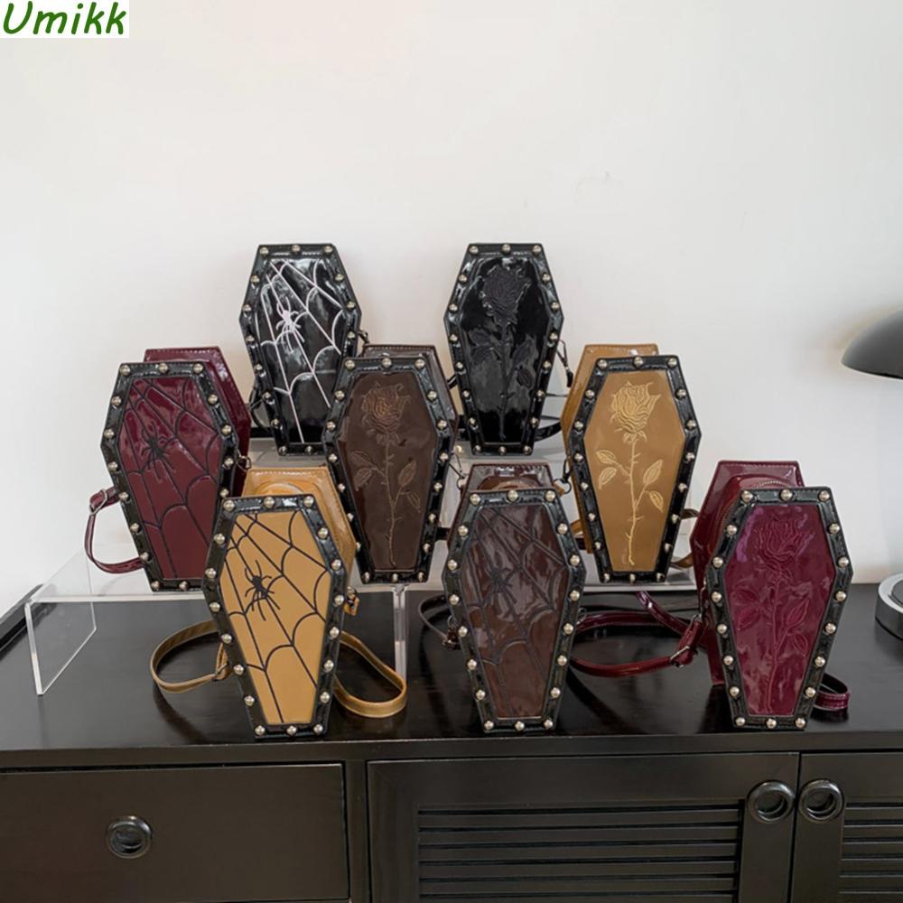 Women Coffin Satchel Purse Cartoon Gothic Crossbody Bag Strap Adjustable Gothic Coin Purse Spider Coffin Bag Halloween Candy Bag
Women Coffin Satchel Purse Cartoon Gothic Crossbody Bag Strap Adjustable Gothic Coin Purse Spider Coffin Bag Halloween Candy Bag