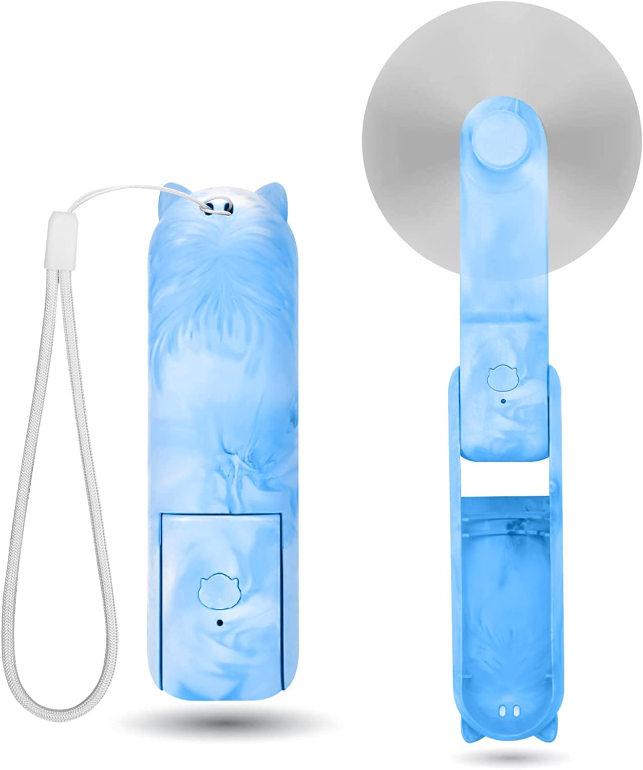 Portable Mini Handheld Fan Small Pocket Fan USB Rechargeable Battery Fan Folding Cooling Hand Fan Mini USB Fan with Power Bank синій
Portable Mini Handheld Fan Small Pocket Fan USB Rechargeable Battery Fan Folding Cooling Hand Fan Mini USB Fan with Power Bank синій