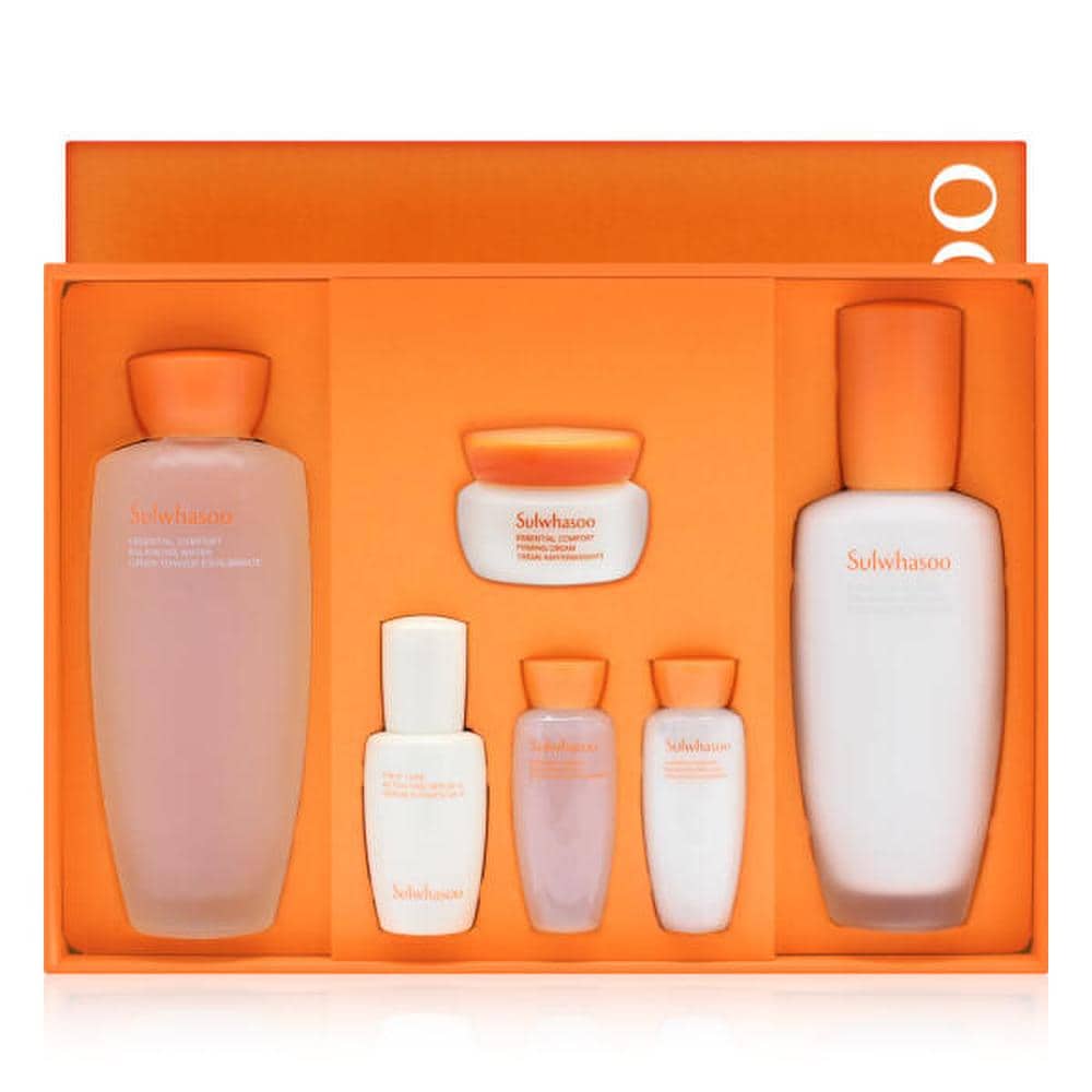 Sulwhasoo Essential Comfort Щоденний Догляд (2 види води Jaum), 150 мл води Jaum, 125 мл емульсії Jaum та додатковий вміст
Sulwhasoo Essential Comfort Щоденний Догляд (2 види води Jaum), 150 мл води Jaum, 125 мл емульсії Jaum та додатковий вміст