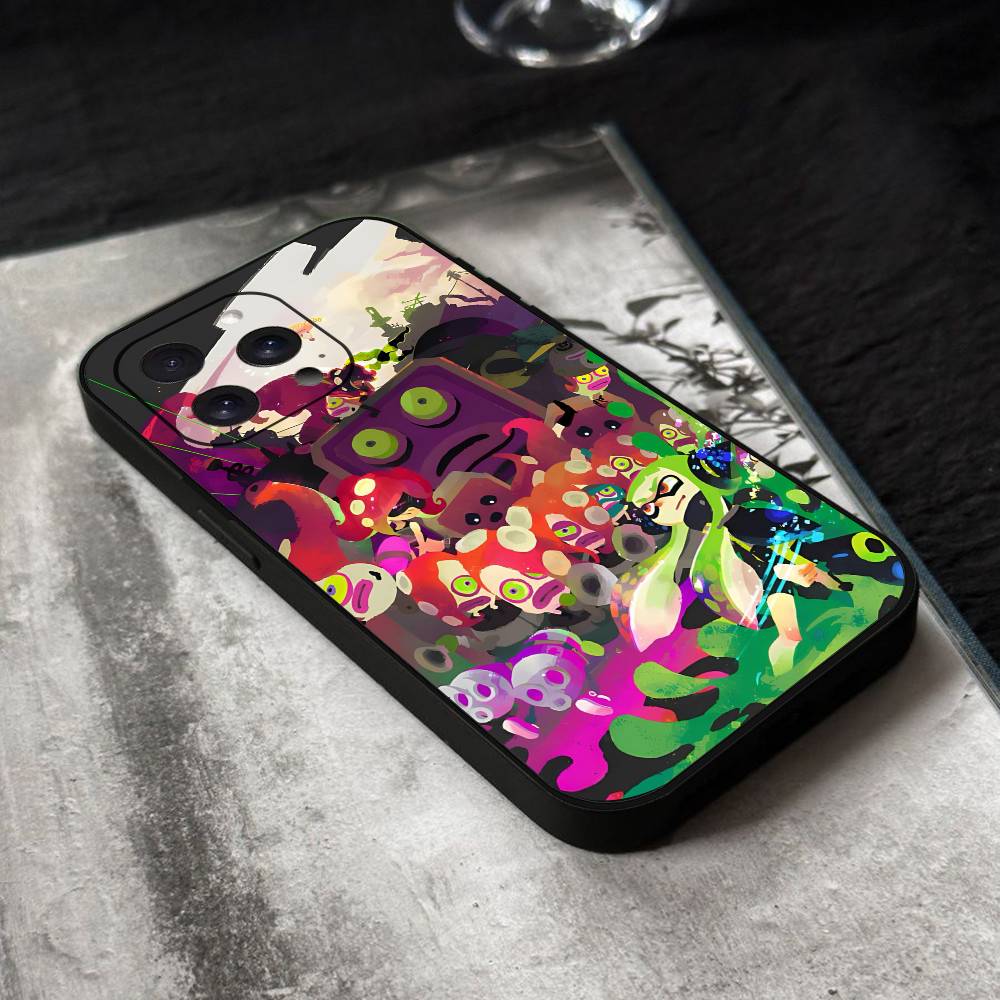 Game Splatoon 3 Phone Case Black Silicone Soft Shell For IPhone 17 16 15 14 13 12 11 Air Pro Max Plus Hot Sale iphone 14 Pro
Game Splatoon 3 Phone Case Black Silicone Soft Shell For IPhone 17 16 15 14 13 12 11 Air Pro Max Plus Hot Sale iphone 14 Pro