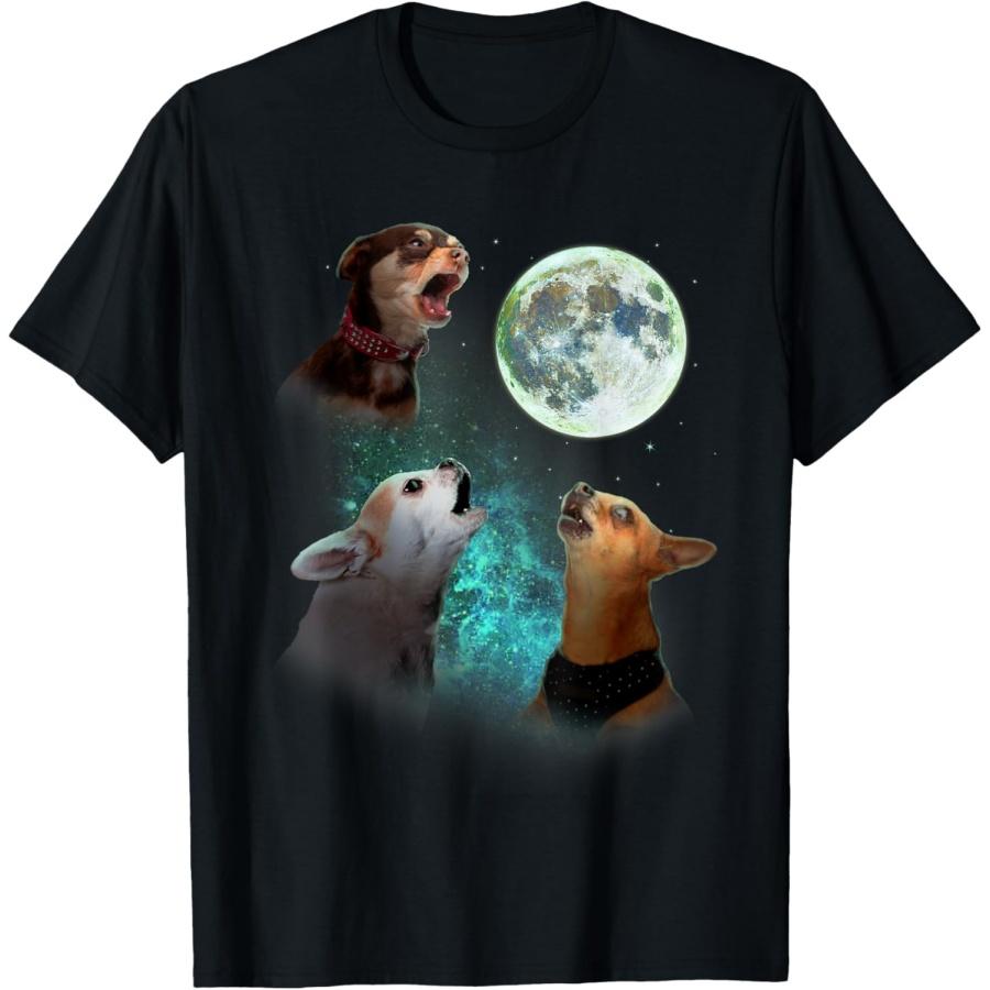Three Chihuahuas Howl At Moon 3 Wolfs - Funny Wolves Parody T-Shirt XXXXXL чорний
Three Chihuahuas Howl At Moon 3 Wolfs - Funny Wolves Parody T-Shirt XXXXXL чорний
