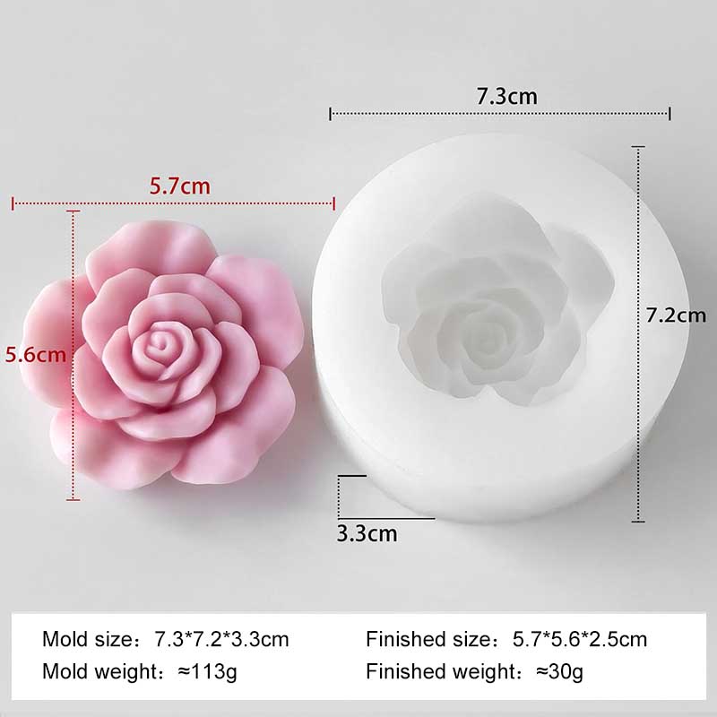 Flower Form Rose Peony Lotus Silicone Mold DIY Aroma Candle Gypsum Epoxy Resin Mould Flowers Handmade Soap Making Supplies
Flower Form Rose Peony Lotus Silicone Mold DIY Aroma Candle Gypsum Epoxy Resin Mould Flowers Handmade Soap Making Supplies