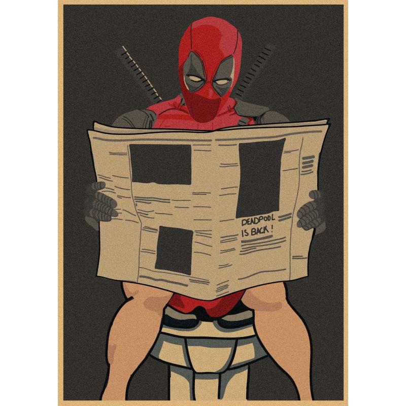 Large Marvel Funny Bathroom Poster for Hotel, Bar, or Toilet - Decorative Wall Art Mural Yellow Kraft Paper (No Glue) 30X42 cm
Large Marvel Funny Bathroom Poster for Hotel, Bar, or Toilet - Decorative Wall Art Mural Yellow Kraft Paper (No Glue) 30X42 cm