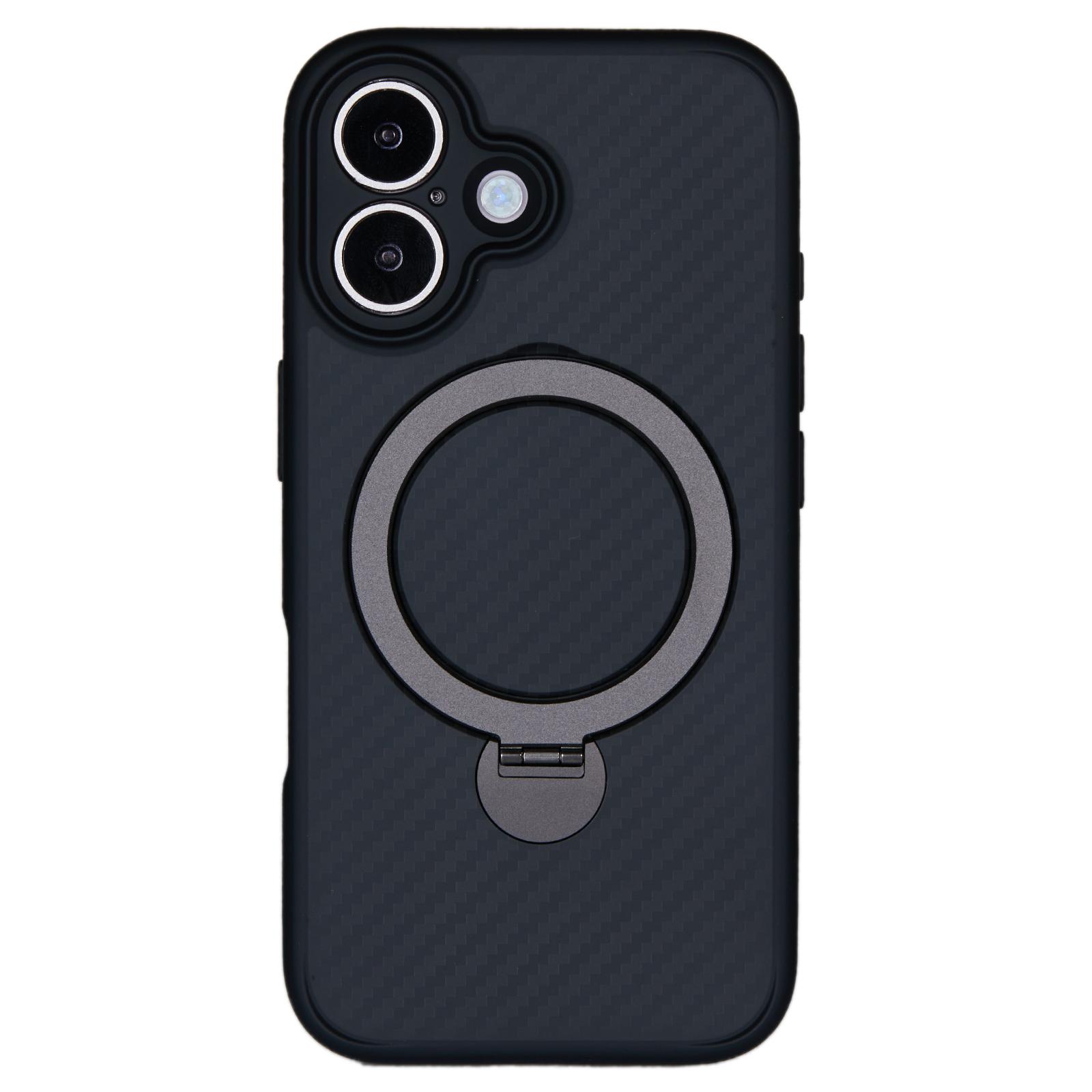 For iPhone 16 Case Carbon Fiber Texture Magnetic Ring Kickstand TPU+PC Phone Cover
For iPhone 16 Case Carbon Fiber Texture Magnetic Ring Kickstand TPU+PC Phone Cover
