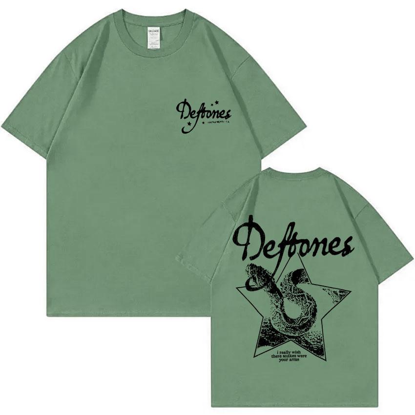 Rock Band Deftones Private Music Graphic T-shirt Snake Print T Shirts Unisex Women Casual Cotton Vintage T-shirts Oversized Tshirt 4XL
Rock Band Deftones Private Music Graphic T-shirt Snake Print T Shirts Unisex Women Casual Cotton Vintage T-shirts Oversized Tshirt 4XL