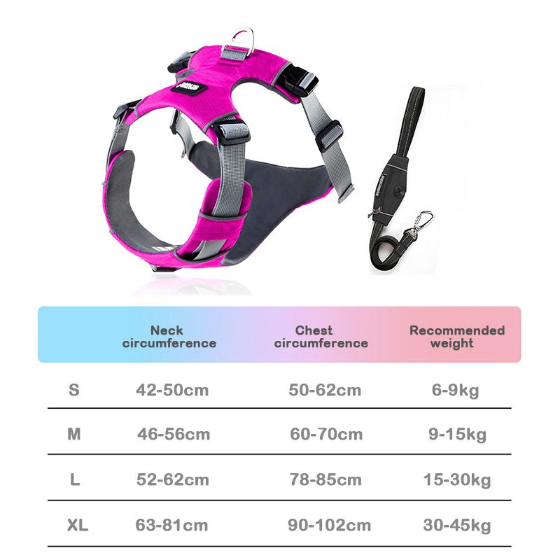 Tactical Dog Harness With Rope Set for Medium Large Dogs No Pull Adjustable Pet Harness With Reflective Stripe Vest Harnesses S
Tactical Dog Harness With Rope Set for Medium Large Dogs No Pull Adjustable Pet Harness With Reflective Stripe Vest Harnesses S