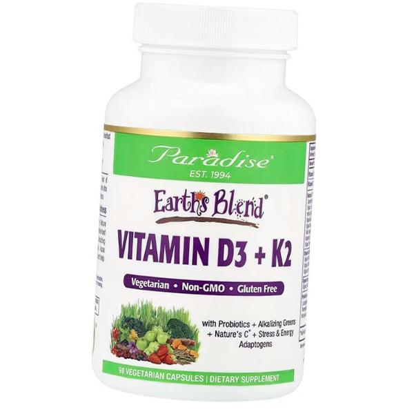 Витамин Д3 и К2, Earth s Blend Vitamin D3 + K2, Paradise Herbs 90вегкапс (36643009) 90vcaps
Витамин Д3 и К2, Earth s Blend Vitamin D3 + K2, Paradise Herbs 90вегкапс (36643009) 90vcaps