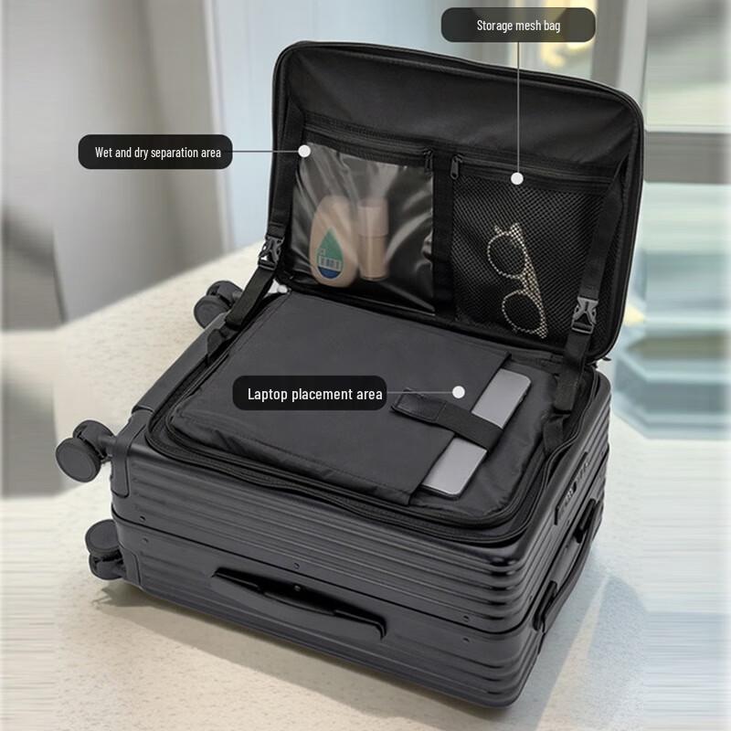 Li Shen Side-Opening Aluminum Frame Travel Luggage
Li Shen Side-Opening Aluminum Frame Travel Luggage