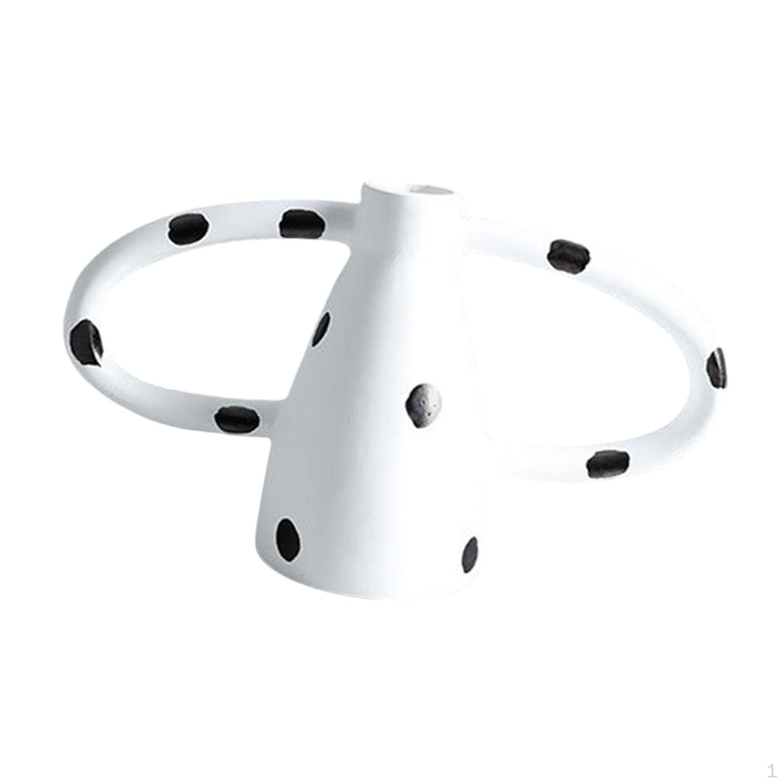 Resin Flower Vase Black and White Polka Dot Unique Modern Multifunction Floral Container Decorative
Resin Flower Vase Black and White Polka Dot Unique Modern Multifunction Floral Container Decorative