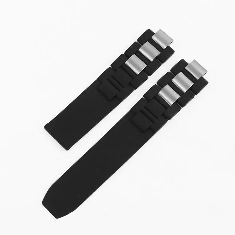 Watch Bands for Cartier 21Th Century Series White Black Stainless Steel Rubber silicone Watchband Men Women Bracelet 20mm * 10mm 20-10mm
Watch Bands for Cartier 21Th Century Series White Black Stainless Steel Rubber silicone Watchband Men Women Bracelet 20mm * 10mm 20-10mm
