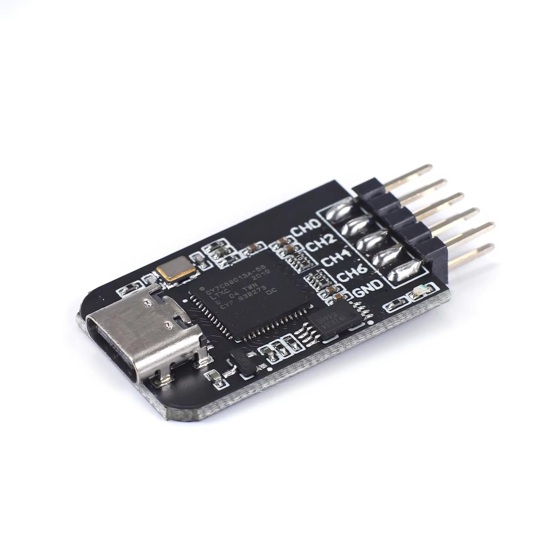Logic Analyzer Type-C Interface Arm FPGA Debugging Tool 24m Sampling 8 Channels Analyzer Development Board Module
Logic Analyzer Type-C Interface Arm FPGA Debugging Tool 24m Sampling 8 Channels Analyzer Development Board Module