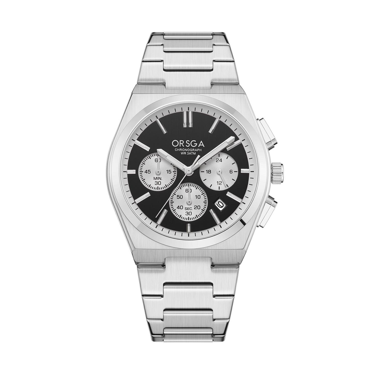 ORSGA Men s Multifunctional Quartz Watch: Three-Eye, Six-Hand Chronograph with Calendar
ORSGA Men s Multifunctional Quartz Watch: Three-Eye, Six-Hand Chronograph with Calendar