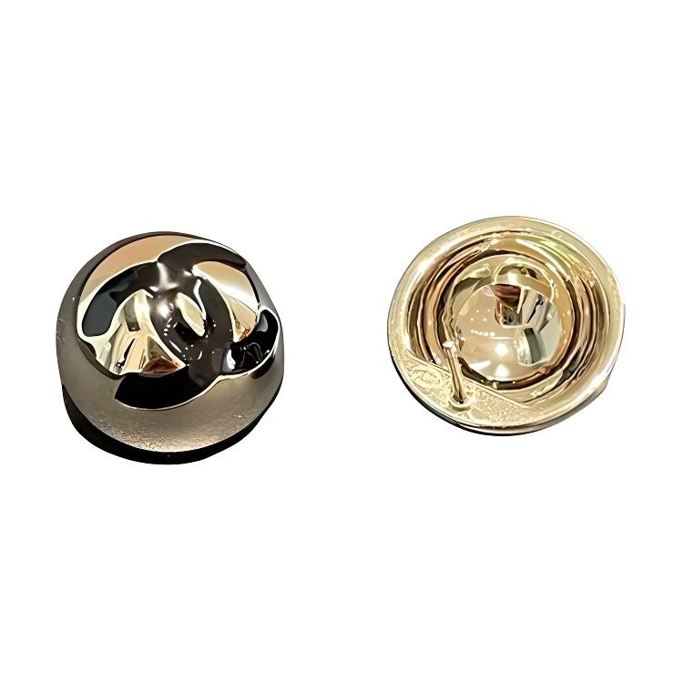 Chanel 25C Early Spring Logo Detail Half-Ball Resin Earrings Unisex earrings Gold ABE810B19198NACVD Box+Padding Board
Chanel 25C Early Spring Logo Detail Half-Ball Resin Earrings Unisex earrings Gold ABE810B19198NACVD Box+Padding Board
