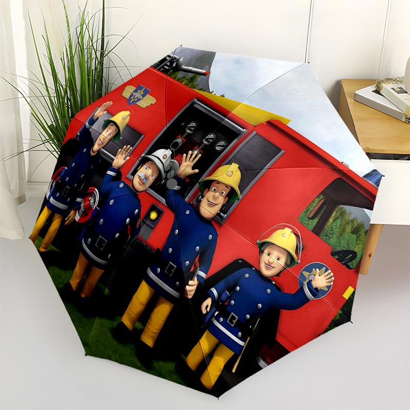 Fireman Fire trucks Themed Travel Umbrella-8 Ribs Automatic Opening and Closing, Portable Folding Design, Compact and Stylish Umbrella Suita
Fireman Fire trucks Themed Travel Umbrella-8 Ribs Automatic Opening and Closing, Portable Folding Design, Compact and Stylish Umbrella Suita