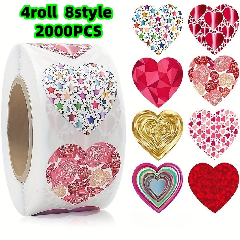 4 Rolls of 500 Heart-Shaped Cool Pattern Stickers Each, Valentine s Day Gift Stickers, Holiday Decoration Gifts, Elegant Pink Heart Sealing S Others
4 Rolls of 500 Heart-Shaped Cool Pattern Stickers Each, Valentine s Day Gift Stickers, Holiday Decoration Gifts, Elegant Pink Heart Sealing S Others