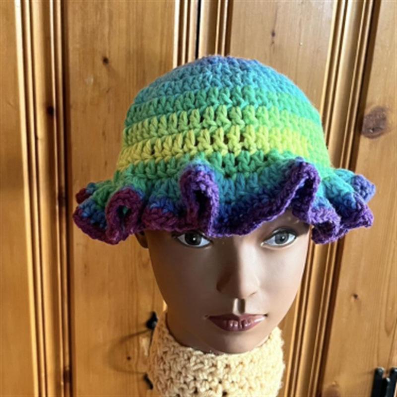 New hand-crocheted ice Unicorn colored fringe balaclava for adult pullover hats Adult 56-59cm
New hand-crocheted ice Unicorn colored fringe balaclava for adult pullover hats Adult 56-59cm