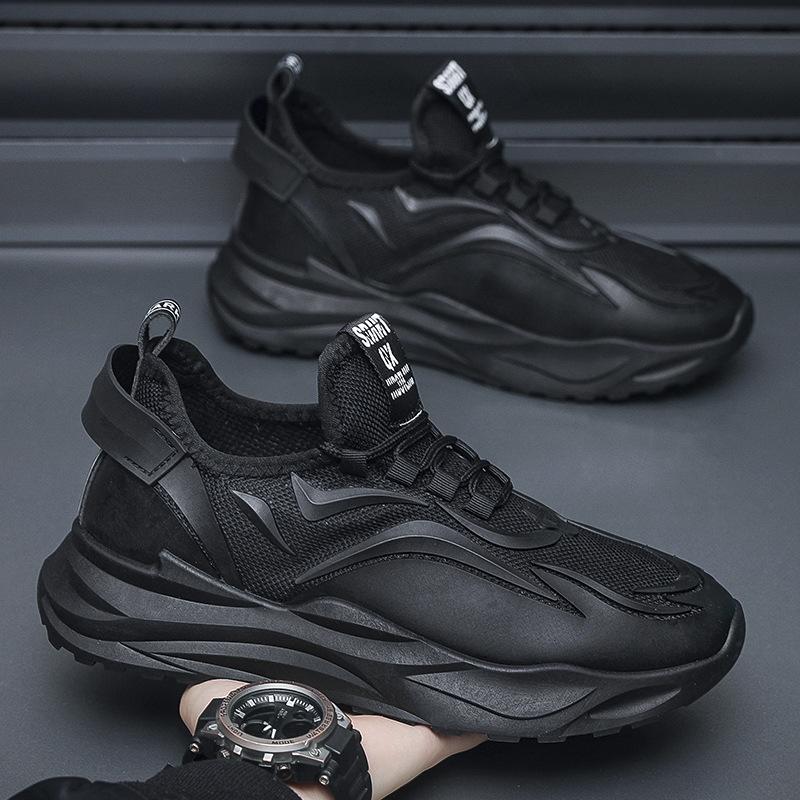 Мужская обувь, весенняя дышащая повседневная черная обувь на толстой подошве, мужская спортивная обувь на мягкой подошве 43 чёрный
Мужская обувь, весенняя дышащая повседневная черная обувь на толстой подошве, мужская спортивная обувь на мягкой подошве 43 чёрный