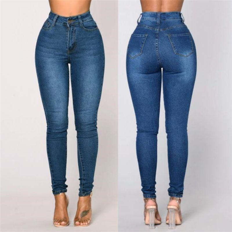 Модные джинсы с высокой талией, с эффектом лифтинга бедер, облегающие, из эластичного денима, женские, стрейч Light blue XL
Модные джинсы с высокой талией, с эффектом лифтинга бедер, облегающие, из эластичного денима, женские, стрейч Light blue XL