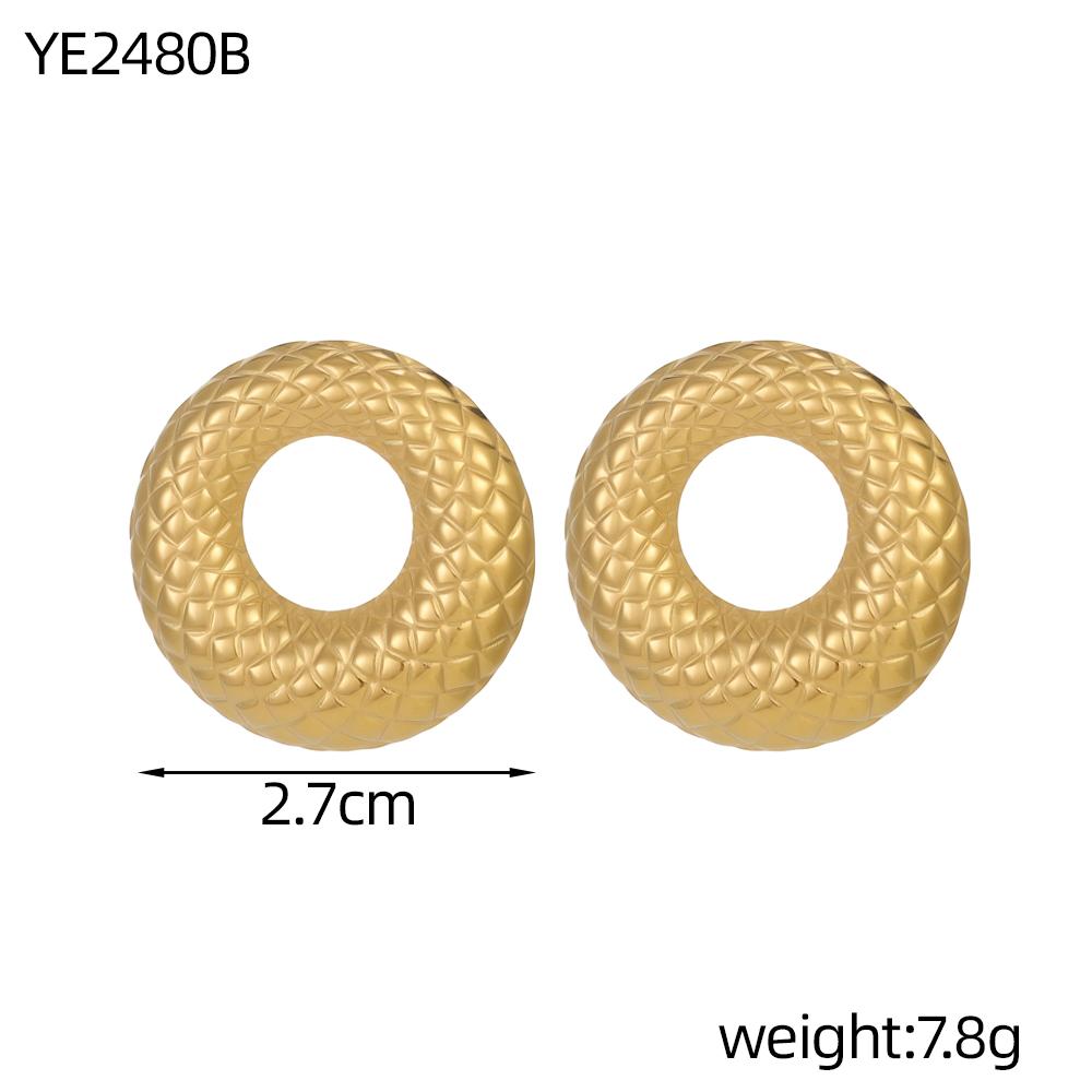 CARLIDANA Irregular Exaggerated Flower Stud Earrings Geometric Chunky Vintage Waterproof Stainless Steel Gold Plated for Women
CARLIDANA Irregular Exaggerated Flower Stud Earrings Geometric Chunky Vintage Waterproof Stainless Steel Gold Plated for Women
