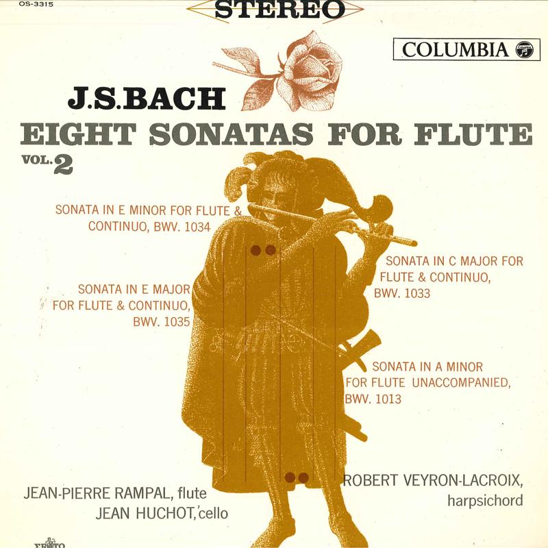 LP Record JEAN-PIERRE RAMPAL(FLUTE)/ROBERT VE - Bach/Eight Sonatas For Flute-vol.2 OS3315 COLUMBIA 1962 Japan Classical Used
LP Record JEAN-PIERRE RAMPAL(FLUTE)/ROBERT VE - Bach/Eight Sonatas For Flute-vol.2 OS3315 COLUMBIA 1962 Japan Classical Used