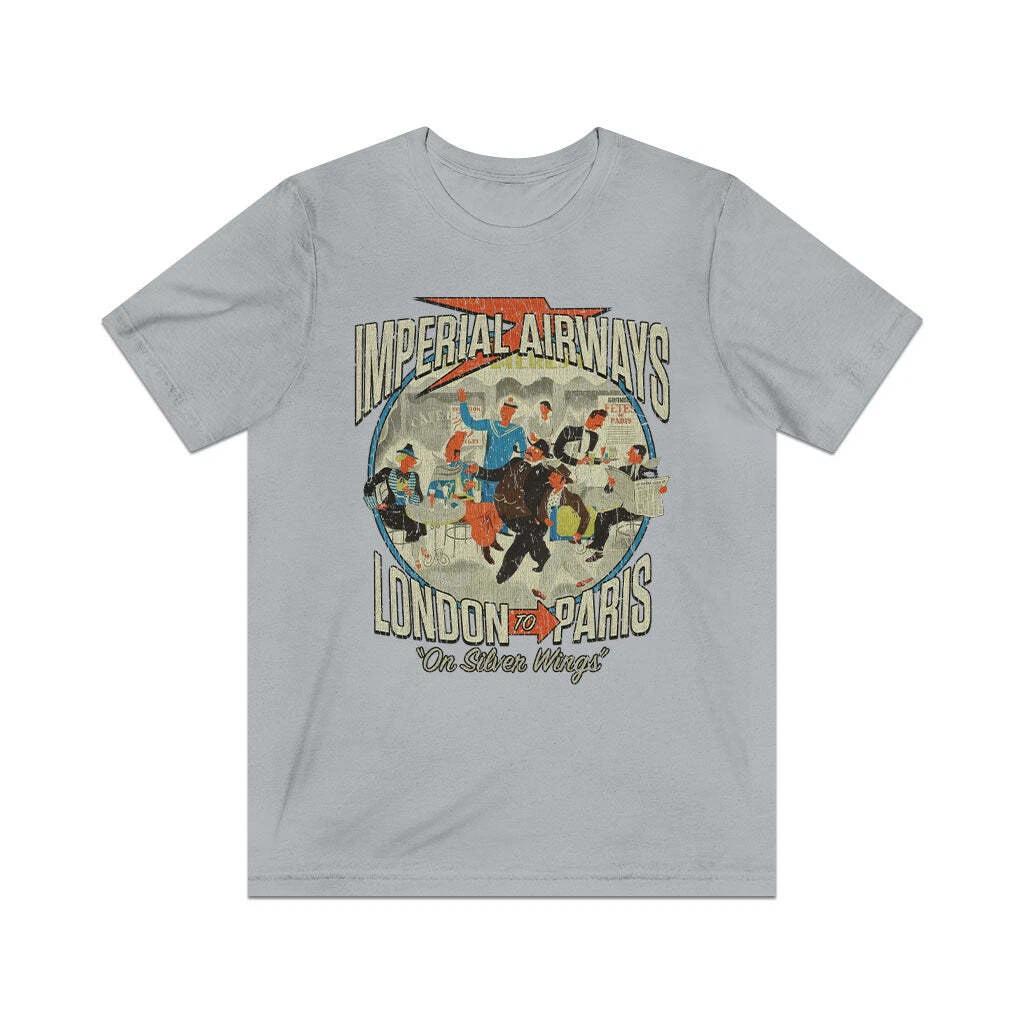 Imperial Airways London to Paris 1935 Vintage Men s T shirt 3XL
Imperial Airways London to Paris 1935 Vintage Men s T shirt 3XL