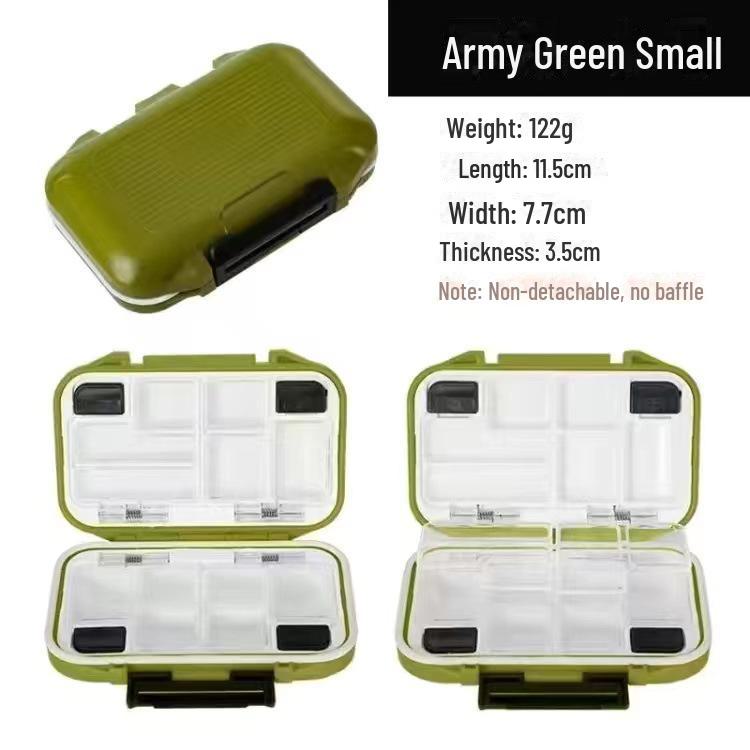 Многофункциональный ящик для хранения рыболовных снастей: крючков, приманок, инструментов и украшений small зелёный
Многофункциональный ящик для хранения рыболовных снастей: крючков, приманок, инструментов и украшений small зелёный